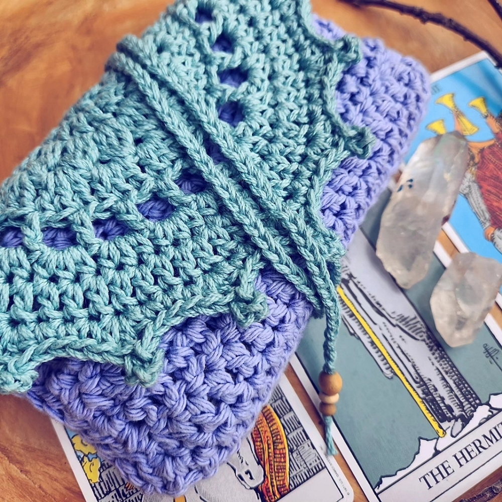 Crochet Tarot Bag Pouch